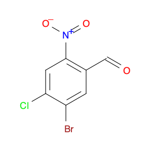 202808-22-8 5-BroMo-4-chloro-2-nitro-benzaldehyde