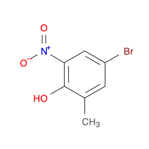 20294-50-2 Phenol, 4-bromo-2-methyl-6-nitro-