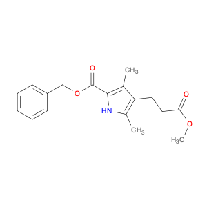 20303-31-5 1H-Pyrrole-3-propanoic acid, 2,4-dimethyl-5-[(phenylmethoxy)carbonyl]-, methyl ester