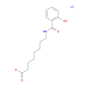 203787-91-1 sodium 8-[(2-hydroxybenzoyl)amino]octanoate