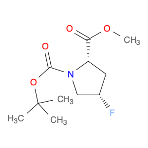 203866-16-4 1,2-Pyrrolidinedicarboxylic acid, 4-fluoro-, 1-(1,1-dimethylethyl) 2-methyl ester, (2S,4S)-