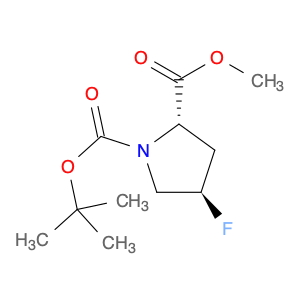 203866-18-6 1,2-Pyrrolidinedicarboxylic acid, 4-fluoro-, 1-(1,1-dimethylethyl) 2-methyl ester, (2S,4R)-