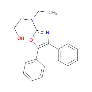 20503-79-1 4,5-Diphenyl-2-(N-ethyl-N-(2-hydroxyethyl)amino)oxazole