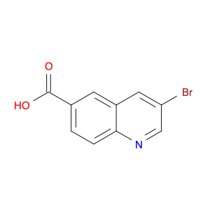 205114-14-3 6-Quinolinecarboxylic acid, 3-bromo-