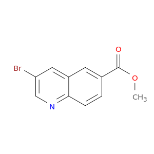 205114-17-6 6-Quinolinecarboxylic acid, 3-bromo-, methyl ester