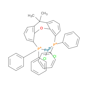 205319-10-4 Palladium, dichloro[1,1'-(9,9-dimethyl-9H-xanthene-4,5-diyl)bis[1,1-diphenylphosphine-κP]]-, (SP-4-2)-