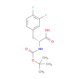 205445-51-8 D-Phenylalanine, N-[(1,1-dimethylethoxy)carbonyl]-3,4-difluoro-