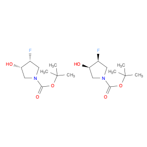 2055223-76-0 cis-tert-Butyl 3-fluoro-4-hydroxypyrrolidine-1-carboxylate