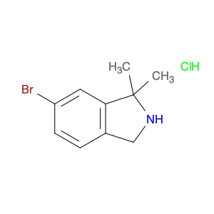 2055840-66-7 1H-Isoindole, 6-bromo-2,3-dihydro-1,1-dimethyl-, hydrochloride (1:1)