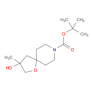 1-Oxa-8-azaspiro[4.5]decane-8-carboxylic acid, 3-hydroxy-3-methyl-, 1,1-dimethylethyl ester