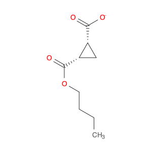 1,2-Cyclopropanedicarboxylic acid, 1-butyl ester, (1S,2R)-rel-