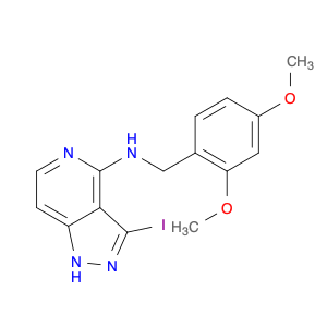 2056025-15-9 N-[(2,4-dimethoxyphenyl)methyl]-3-iodo-1H-pyrazolo[4,3-c]pyridin-4-amine