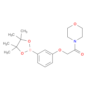 2057448-28-7 1-morpholino-2-(3-(4,4,5,5-tetramethyl-1,3,2-dioxaborolan-2-yl)phenoxy)ethan-1-one