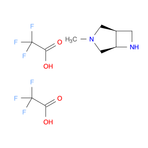 3,6-Diazabicyclo[3.2.0]heptane, 3-methyl-, (1R,5R)-, 2,2,2-trifluoroacetate (1:2)