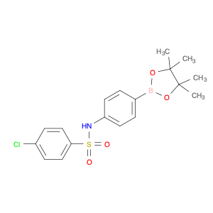 4-chloro-N-[4-(4,4,5,5-tetramethyl-1,3,2-dioxaborolan-2-yl)phenyl]Benzenesulfonamide