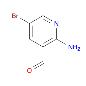 3-Pyridinecarboxaldehyde, 2-amino-5-bromo-