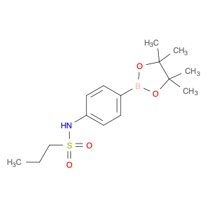 2071707-87-2 1-Propanesulfonamide, N-[4-(4,4,5,5-tetramethyl-1,3,2-dioxaborolan-2-yl)phenyl]-