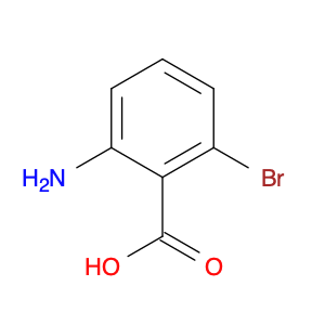 Benzoic acid, 2-amino-6-bromo-