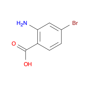 Benzoic acid, 2-amino-4-bromo-