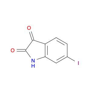 20780-77-2 1H-Indole-2,3-dione, 6-iodo-