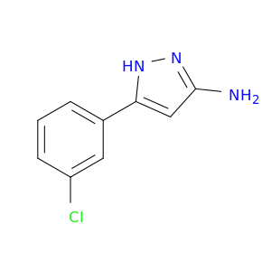 1H-Pyrazol-3-amine, 5-(3-chlorophenyl)-