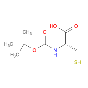 20887-95-0 L-Cysteine, N-[(1,1-dimethylethoxy)carbonyl]-