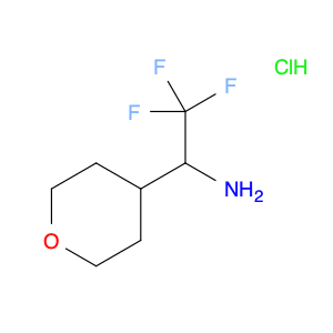 2089257-13-4 2,2,2-trifluoro-1-(oxan-4-yl)ethan-1-amine hydrochloride