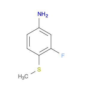 20901-69-3 Benzenamine, 3-fluoro-4-(methylthio)-