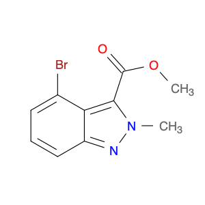 2090253-59-9 methyl 4-bromo-2-methyl-2H-indazole-3-carboxylate