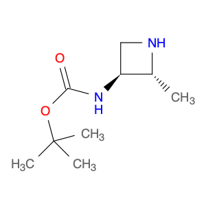 2092453-43-3 tert-butyl N-[trans-2-methylazetidin-3-yl]carbamate