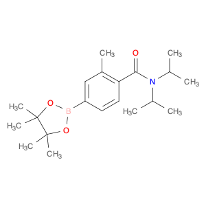 2093041-45-1 N,N-diisopropyl-2-methyl-4-(4,4,5,5-tetramethyl-1,3,2-dioxaborolan-2-yl)benzamide