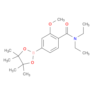 2093041-46-2 N,N-diethyl-2-methoxy-4-(4,4,5,5-tetramethyl-1,3,2-dioxaborolan-2-yl)benzamide