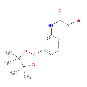 2096331-74-5 3-(2-Bromoacetamido)phenylboronic acid, pinacol ester