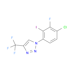 2097065-63-7 1-(4-chloro-3-fluoro-2-iodo-phenyl)-4-(trifluoromethyl)triazole