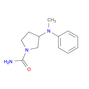 20984-63-8 1-Pyrrolidinecarboxamide, 3-(methylphenylamino)-