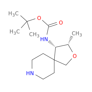 tert-butyl N-[(3S,4S)-3-methyl-2-oxa-8-azaspiro[4.5]decan-4-yl]carbamate