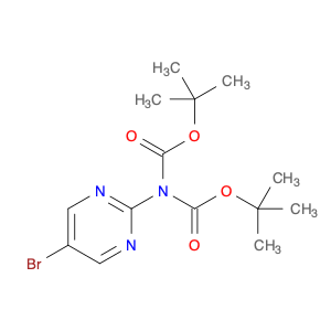 209959-33-1 2-[Bis(tert-Butoxycarbonyl)amino]-5-bromopyrimidine