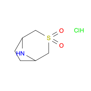 2101562-66-5 3lambda6-thia-8-azabicyclo[3.2.1]octane-3,3-dione hydrochloride