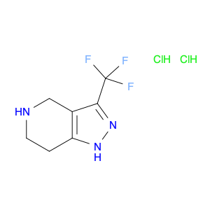 2102410-08-0 1H-​Pyrazolo[4,​3-​c]​pyridine, 4,​5,​6,​7-​tetrahydro-​3-​(trifluoromethyl)​-​, hydrochloride (1:2)