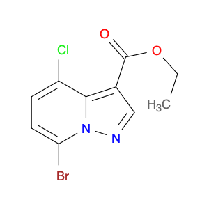 2102412-15-5 ethyl 7-bromo-4-chloropyrazolo[1,5-a]pyridine-3-carboxylate