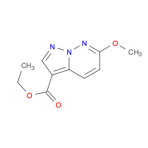 2104165-64-0 ethyl 6-methoxypyrazolo[1,5-b]pyridazine-3-carboxylate