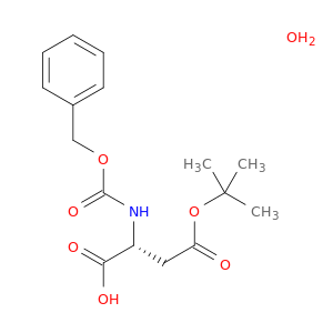 210471-09-3 D-Aspartic acid, N-[(phenylmethoxy)carbonyl]-, 4-(1,1-dimethylethyl) ester, monohydrate (9CI)