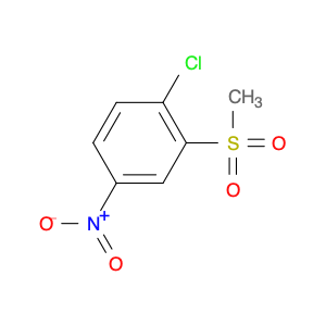 Benzene, 1-chloro-2-(methylsulfonyl)-4-nitro-