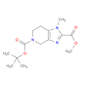 2116240-24-3 5-(tert-Butyl) 2-methyl 1-methyl-1,4,6,7-tetrahydro-5H-imidazo[4,5-c]pyridine-2,5-dicarboxylate