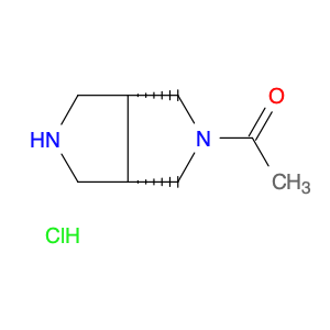 2126144-11-2 1-[octahydropyrrolo[3,4-c]pyrrol-2-yl]ethan-1-one hydrochloride, cis