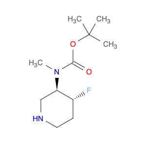 2126144-21-4 tert-butyl N-[(3R,4R)-4-fluoropiperidin-3-yl]-N-methylcarbamate