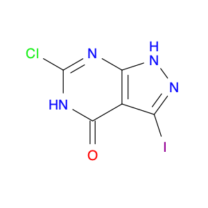 2131742-03-3 6-chloro-3-iodo-1,5-dihydropyrazolo[3,4-d]pyrimidin-4-one