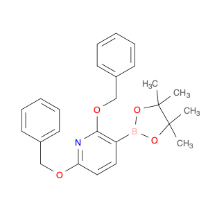 2152673-80-6 2,6-bis(benzyloxy)-3-(4,4,5,5-tetramethyl-1,3,2-dioxaborolan-2-yl)pyridine