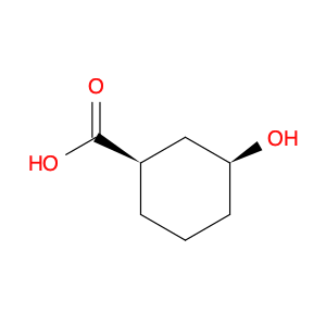 Cyclohexanecarboxylic acid, 3-hydroxy-, (1R,3S)-