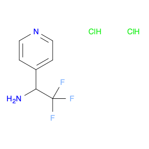 2153472-94-5 2,2,2-TRIFLUORO-1-(PYRIDIN-4-YL)ETHANAMINE DIHYDROCHLORIDE